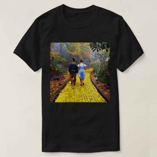 Tovenaar van de Lover-Gift van de klassieke Oz-ven T-shirt (Design voorkant)