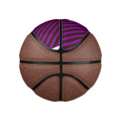 Tovenaar van de Magische Bee Halloween Paars en Bl Basketbal (Rechts)