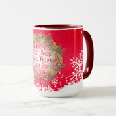 tovenaar van de mok voor kerstkoffie in Oz (Voorkant rechts)