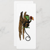  Tovenaar van de Oz Evil Flying Monkey Invitation Kaart (Voorkant / Achterkant)