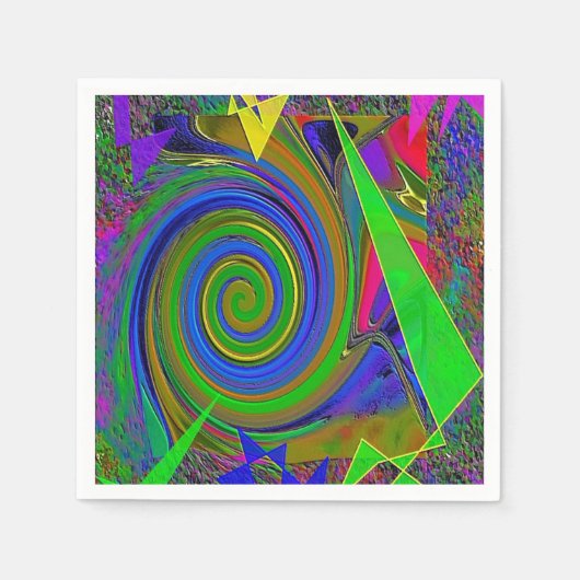 "Tovenaar van de Oz" Party Napkins Servet (Voorkant)