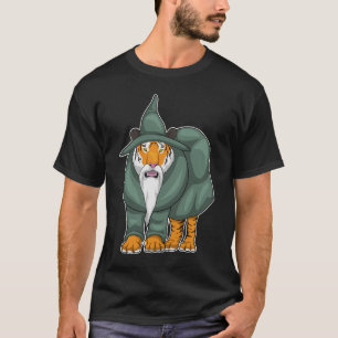 Tovenaar van de tijger t-shirt