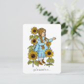  Tovenaar van de Uitnodiging van de Partij van het (Staand voorkant)