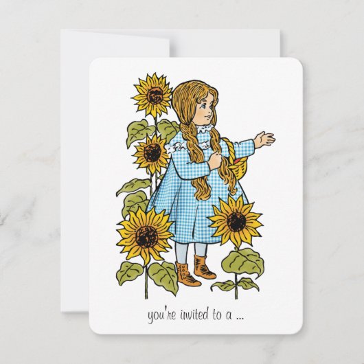  Tovenaar van de Uitnodiging van de Partij van het (Voorkant)