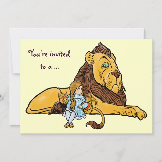 Tovenaar van de Uitnodiging van de Partij van Oz  (Voorkant)