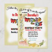  Tovenaar van de Uitnodigingen van de Partij van O (Voorkant / Achterkant)