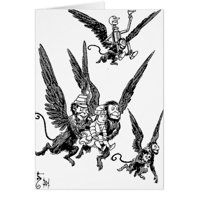 Tovenaar van de vliegende apen van Oz (Voorkant)