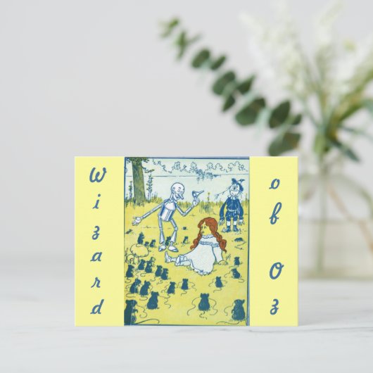 Tovenaar van het Briefkaart Oz (Staand voorkant)