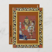 Tovenaar van het Briefkaart Oz (Voorkant / Achterkant)