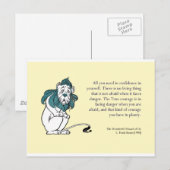 Tovenaar van het Briefkaart van de Aanmoediging va (Voorkant / Achterkant)