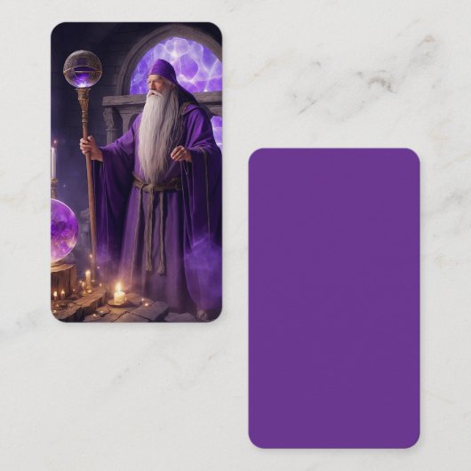 Tovenaar van het Eeuwige Tijdperk Bladwijzer Visitekaartje (Voorkant / Achterkant)