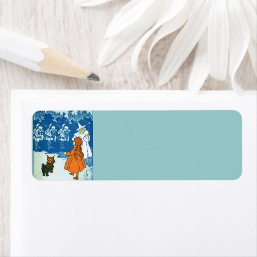 Tovenaar van het Etiket van het Adres Oz (Insitu)