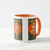 Tovenaar van het Man van Oz Tin - muziektheater Mok (Voorkant rechts)