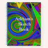 "Tovenaar van het Notitieboek van de Harde Schets  (Voorkant)