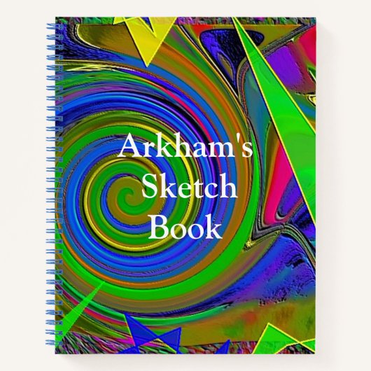 "Tovenaar van het Notitieboek van de Harde Schets  (Voorkant)