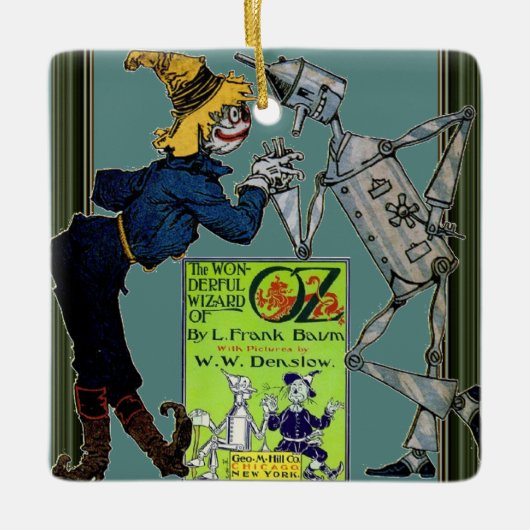 Tovenaar van het Ornament van Oz-keramiek (Voorkant)