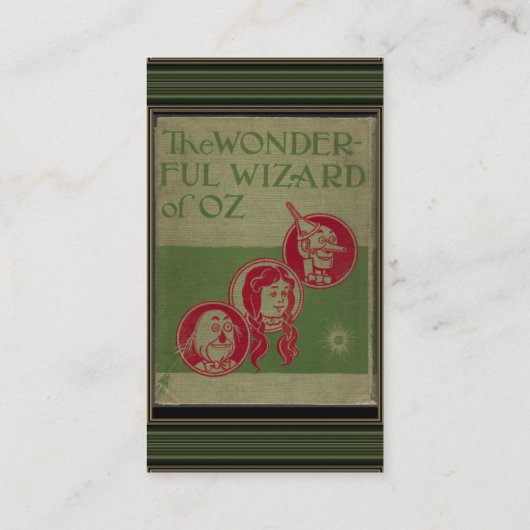 Tovenaar van het Visitekaartje Oz (Achterkant)
