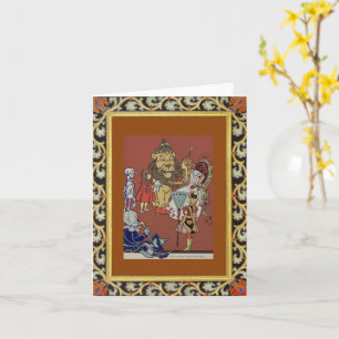 Tovenaar van het Wenskaart Oz Kaart