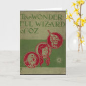 Tovenaar van het Wenskaart Oz Kaart (Gele Bloem)