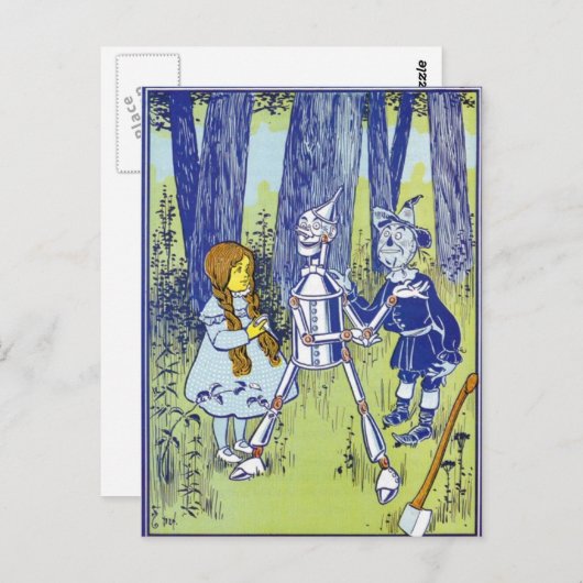  Tovenaar van Karakters OZ Briefkaart (Voorkant / Achterkant)