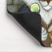 Tovenaar van Merlin Tovenaar Cat Magische Sorcerer Muismat (Hoek)