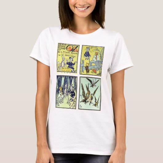 tovenaar van Oz, 4 Zuivere Schalen van de Kwalite T-shirt (Voorkant)