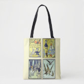 tovenaar van Oz, 4 Zuivere Schalen van de Kwalite Tote Bag (Voorkant)