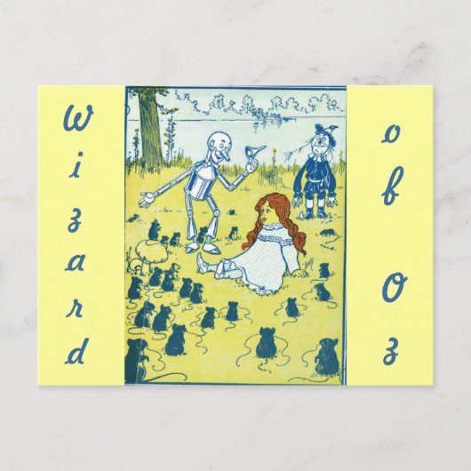 Tovenaar van Oz-ansichtkaart Briefkaart (Voorkant)