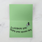 TOVENAAR VAN OZ ANYONE VERJAARDAG KAART (Binnen)