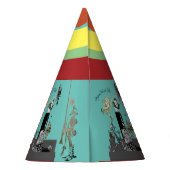 Tovenaar van OZ Authentieke Illustraties Partij | Feesthoedjes (Achterkant)