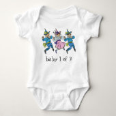  tovenaar van Oz, Baby 1 van 3 Triplets! Romper (Voorkant)
