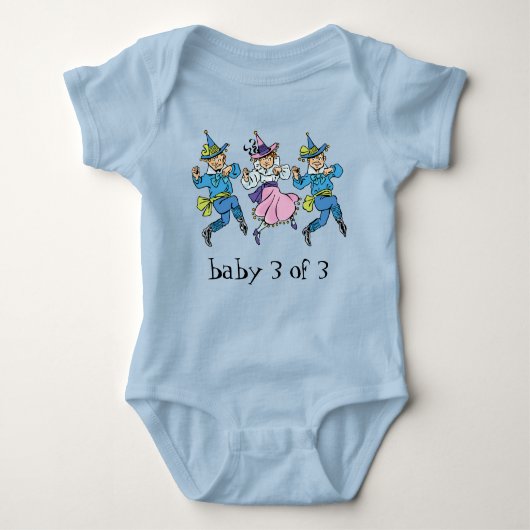  tovenaar van Oz, Baby 3 van 3 Triplets! Romper (Voorkant)