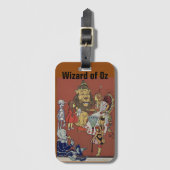 Tovenaar van Oz Bagagelabel (Voorkant (verticaal))