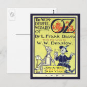 tovenaar van Oz Book Hoesje Art, titelpagina Briefkaart (Voorkant / Achterkant)