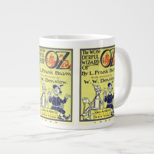  tovenaar van Oz Book Hoesje Art, titelpagina Grote Koffiekop (Voorkant rechts)