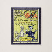 tovenaar van Oz Book Hoesje Art, titelpagina Legpuzzel (Verticaal)