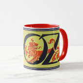  tovenaar van Oz Book Hoesje Art, titelpagina Mok (Voorkant rechts)