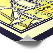  tovenaar van Oz Book Hoesje Art, titelpagina Poster (Hoek)