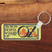  tovenaar van Oz Book Hoesje Art, titelpagina Sleutelhanger (Voorkant)