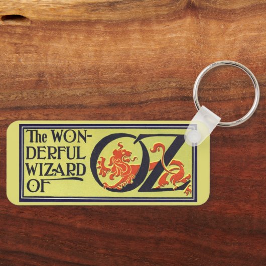  tovenaar van Oz Book Hoesje Art, titelpagina Sleutelhanger (Voorkant)