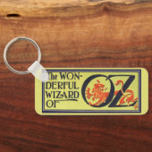  tovenaar van Oz Book Hoesje Art, titelpagina Sleutelhanger (Achterkant)