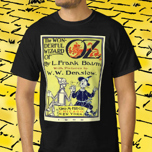  tovenaar van Oz Book Hoesje Art, titelpagina T-shirt