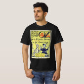  tovenaar van Oz Book Hoesje Art, titelpagina T-shirt (Voorkant volledig)