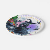 Tovenaar van Oz Boze Heks Aangepaste Feestartikele Papieren Bordje (Gekanteld)