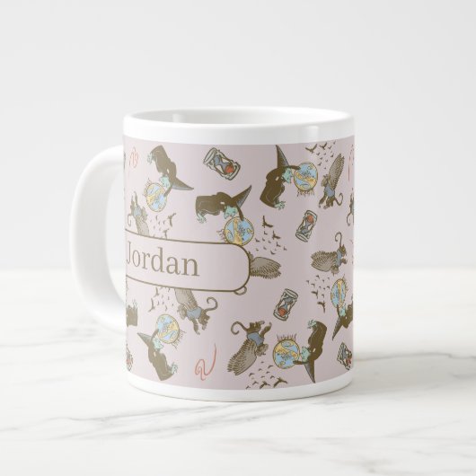 Tovenaar van Oz™ Boze Heks™ Kristallen Bol Patroon Grote Koffiekop (Links)
