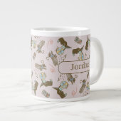 Tovenaar van Oz™ Boze Heks™ Kristallen Bol Patroon Grote Koffiekop (Voorkant rechts)