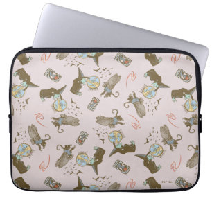 Tovenaar van Oz™ Boze Heks™ Kristallen Bol Patroon Laptop Sleeve