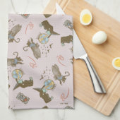 Tovenaar van Oz™ Boze Heks™ Kristallen Bol Patroon Theedoek (Quarter Fold)