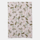 Tovenaar van Oz™ Boze Heks™ Kristallen Bol Patroon Theedoek (Verticaal)