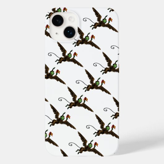 tovenaar van Oz, boze vliegende aap Case-Mate iPhone Case (Achterkant)